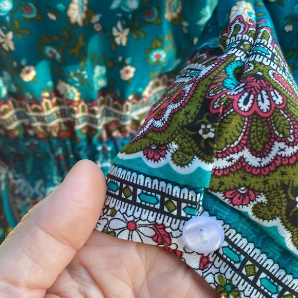 Summer Dress 100% Cotton size small - Picture 7 of 11